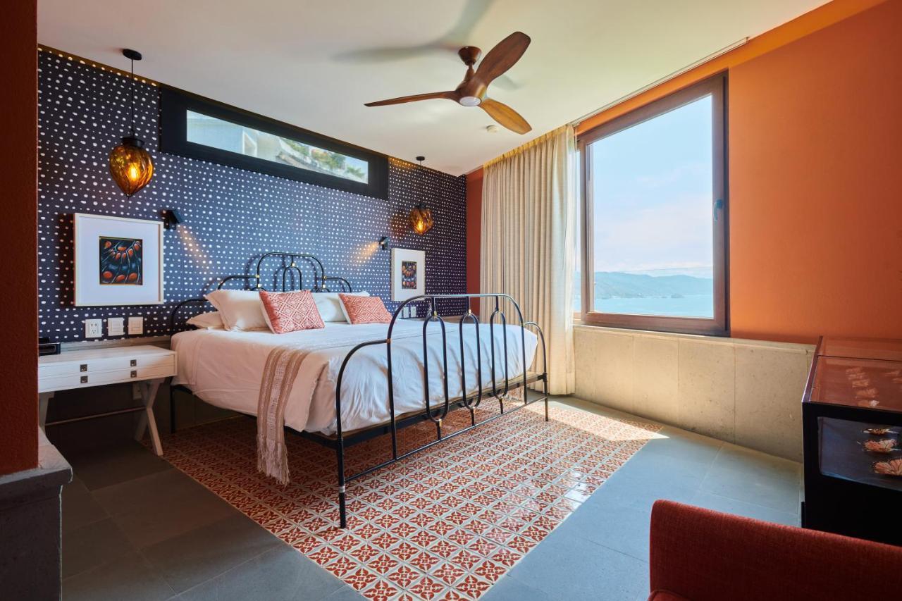 Hotel Luxury Patio Azul (Adults Only) Puerto Vallarta Eksteriør billede A bedroom at the hotel
