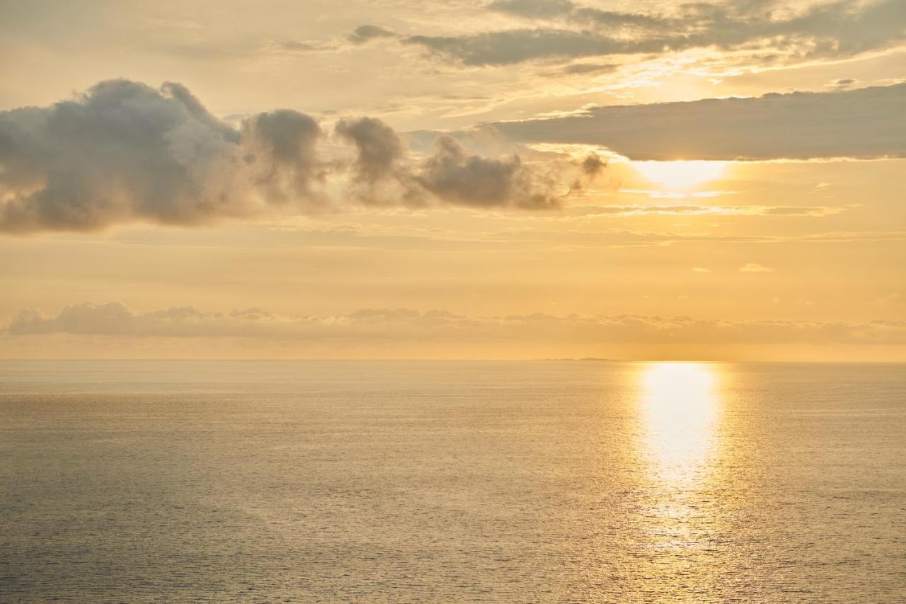 Hotel Luxury Patio Azul (Adults Only) Puerto Vallarta Eksteriør billede Sunset over the Atlantic Ocean